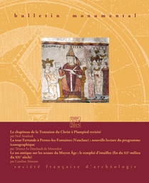 Bulletin monumental 2015 n°173-4 VD