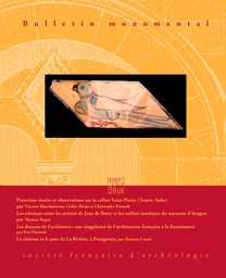 Bulletin monumental 2018 n°176-1 VD