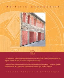 Bulletin monumental 2019 n°177-4 VD